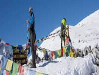 Larke-Peak-with-Himalayan-Diamond-Adventure--at-larke-pass larke peak climbing manaslu expedition manaslu circuit trek