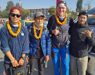 KANCHENJUNGA CIRCUIT TREK NEPAL CAMP AT RAMCHE (4,580M)